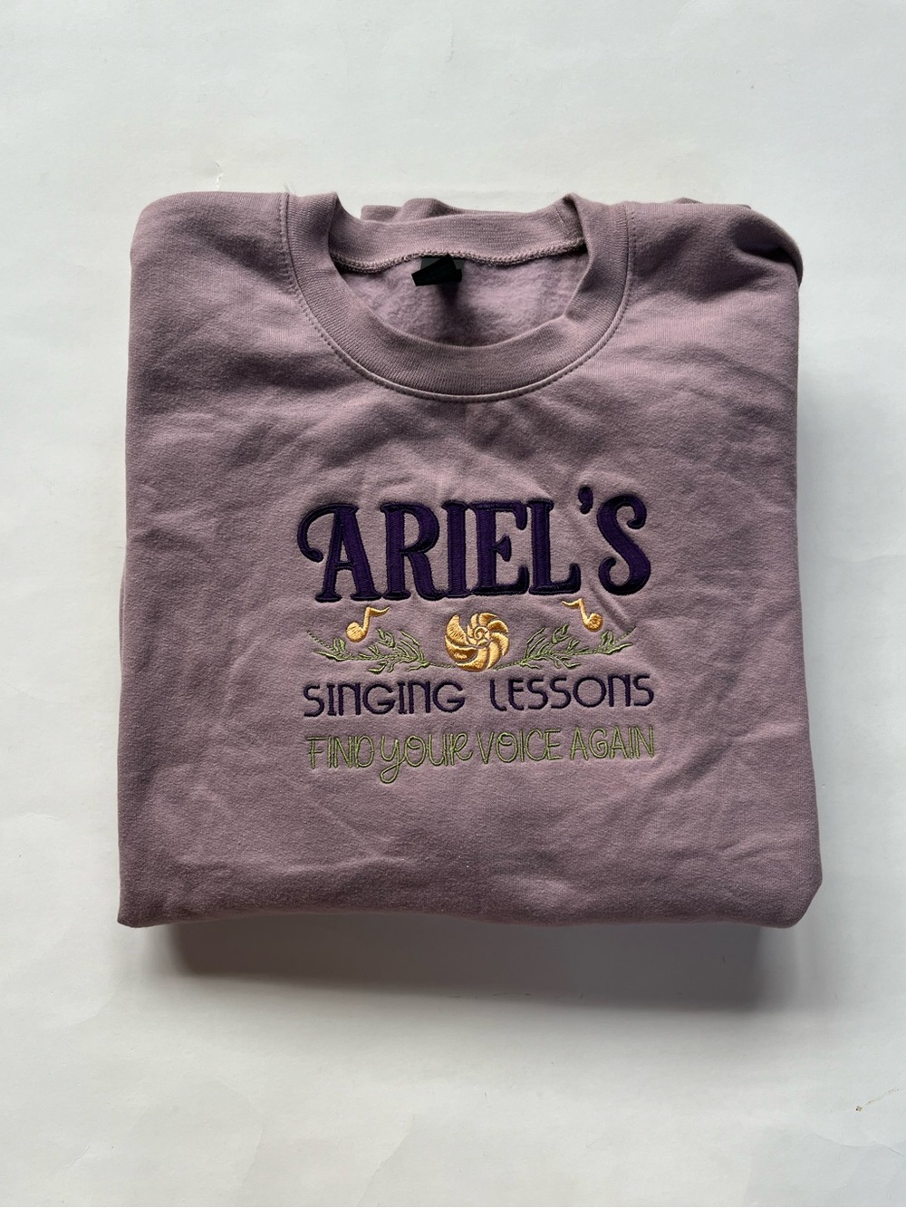 Disney Crewneck Ariel's Singing Lessons, Size M